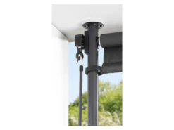 LIVARNO Home Klemm-Sichtschutz, 120 X 206-300 Cm, Anthrazit -Garten- Und Terrassengeschäft gcpe2d77615532b4d60874dcf40ee7980b2