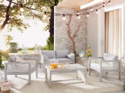 LOOKS By Wolfgang Joop Lounge Set »Cane«, 5-tlg. Mit Wiener Geflecht Elementen -Garten- Und Terrassengeschäft gcpe5970c555c104188aeb273109605d172