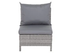 Gardamo Vigo Lounge Set, Aus Geflecht Mix, 4-teilig, Grau -Garten- Und Terrassengeschäft gcpe6677d388e2b4424bfabd6d86f32f664