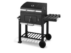 GRILLMEISTER Komfort-Holzkohlegrill »Toronto Click«, Mit Thermometer