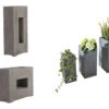Pureday Pflanzkasten /-topf, In Modernem Grau