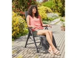 LIVARNO Home Alu-Relaxsessel Houston, Mit Textilbespannung, Schwarz/anthrazit -Garten- Und Terrassengeschäft gcpf15b02c87fab496ca03389693cfa9aeb