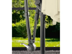 LIVARNO Home Ampelschirm, Ecru -Garten- Und Terrassengeschäft gcpfa0e2ddc90374d89b4ae63998950c46c