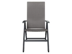 LIVARNO Home Geflecht-Set »Valencia«, 7-teilig - Standardtisch Und 6 Klappsessel, Grau -Garten- Und Terrassengeschäft gcpfad0a79ad0504d3798ed155751079a3d