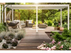 Weide Aluminium Pavillon Mit Lamellendach -Garten- Und Terrassengeschäft gcpfe3ef9ab0d1b4783ad650e9e8ba535f1