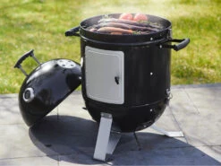GRILLMEISTER Räucherofen, Ø 40 Cm, 0 - 530°C -Garten- Und Terrassengeschäft gcpfe591a4204d74771ad8e8c5c4cd460b5